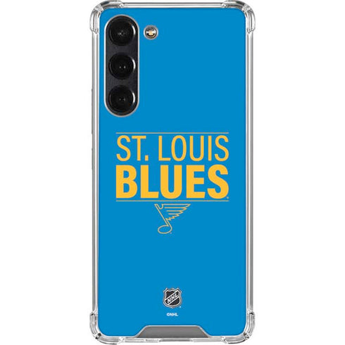 NHL St. Louis Blues Lineup Galaxy S23 FE Clear Case